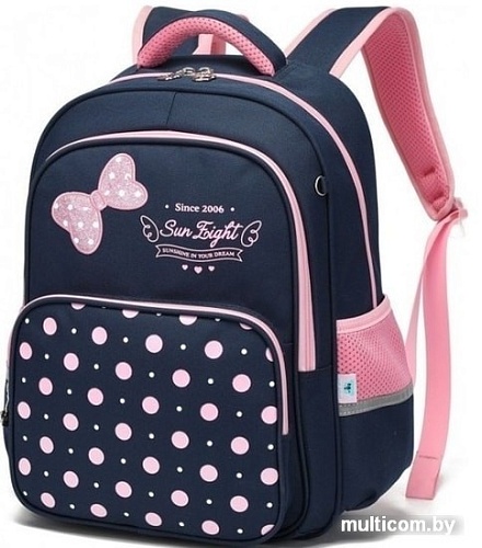 Рюкзак Sun Eight SE-2816 (темно-синий/розовый)