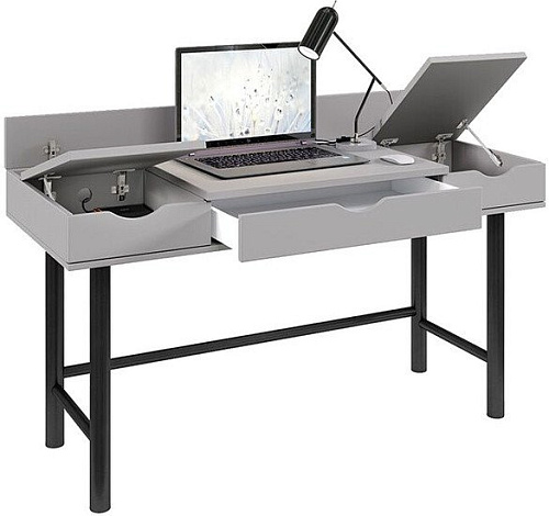 Стол Polini Kids Mirum 1400 (серый)