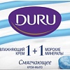 Косметика по уходу за телом Duru Крем-мыло 1+1 Увлажняющий крем &amp; Морские минералы 80 г