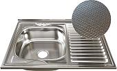 Кухонная мойка Mixline L 555234 (с сифоном)