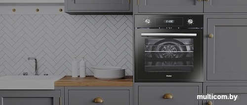 Электрический духовой шкаф Haier HOD-PM08TGB