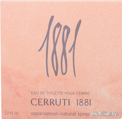Cerruti 1881 Pour Femme EdT (50 мл)