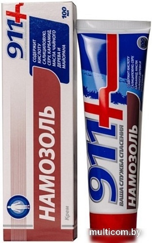 911 Крем для ног Намозоль 100 мл