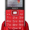 Кнопочный телефон Maxvi B6ds up (красный)