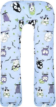 Подушка для беременных Amarobaby Совы AMARO-40U-S1