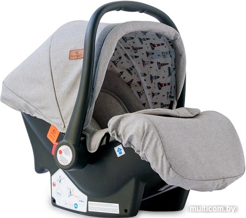 Универсальная коляска Lorelli Alexa 2020 (3 в 1, light grey)