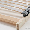 Кровать Ikea Мальм 200x90 (белый, Лонсет) 392.109.93