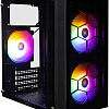 Корпус 1stPlayer FireBase X1-BK-3F1