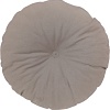 Декоративная подушка Sled Круглая 40x40x10 (бежевый)