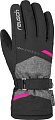 Перчатки Reusch Hannah R-Tex XT 6031213 7771 (р-р 6.5, black/black melange/pink glo)