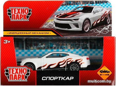Легковой автомобиль Технопарк Hot Wheels. Спорткар 2106C134-R