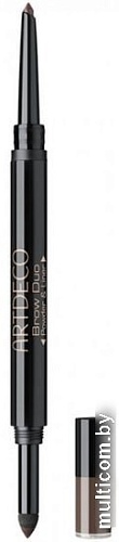 Карандаш для бровей Artdeco Brow Duo Powder&Liner 283.12