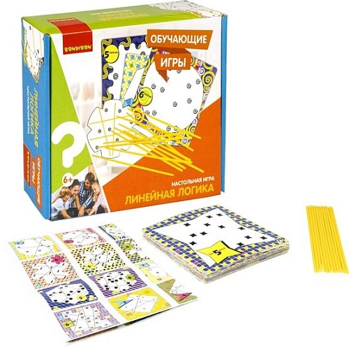 Развивающая игра Bondibon Линейная логика ВВ5053