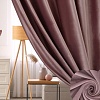 Комплект штор Soft Lines Бархат 9102G-A25 (300x240, пыльная роза)