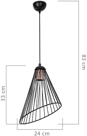 Подвесная люстра Toplight Jeannine TL1608H-01BK