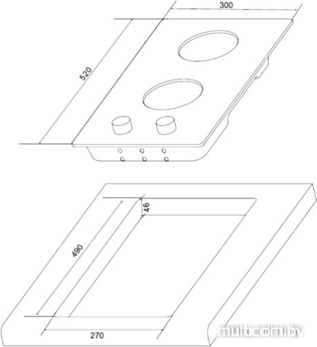 Варочная панель Hansa BHKS31038