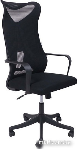 Кресло AksHome Abraham (ткань/сетка, черный)