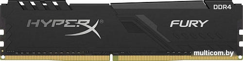 Оперативная память HyperX Fury 16GB DDR4 PC4-21300 HX426C16FB3/16