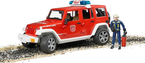 Bruder Jeep Wrangler Unlimited Rubicon fire department 02528