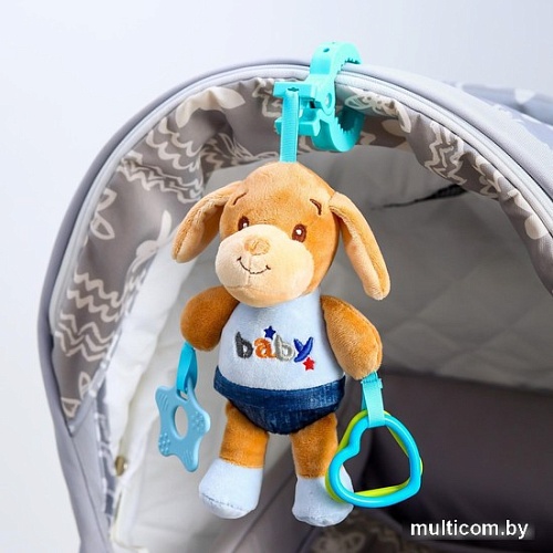 Погремушка Крошка Я Подвеска Щенок Маф 3489166