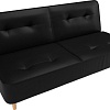 Диван Mebelico Портленд 108757 (БНП, экокожа, черный)