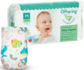Подгузники Offspring M 6-10 кг Карибы (42 шт)