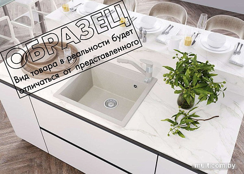 Кухонная мойка Polygran Argo 560 (кремовый)