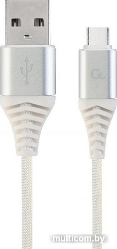 Кабель Gembird CC-USB2B-AMCM-1M-BW2 USB Type-A - USB Type-C (1 м, белый)