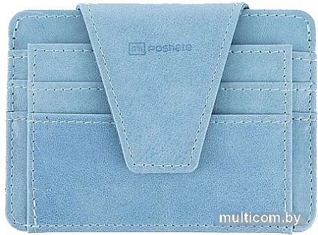 Портмоне Poshete 604-022K/NPK-BLU (голубой)