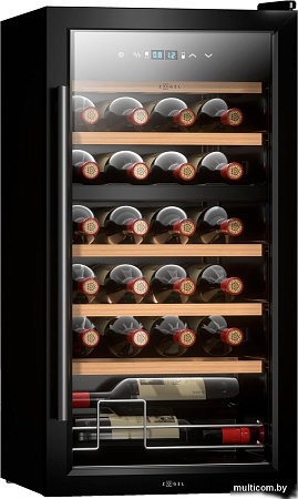 Винный шкаф ZUGEL ZCWF281DB Dual Zone