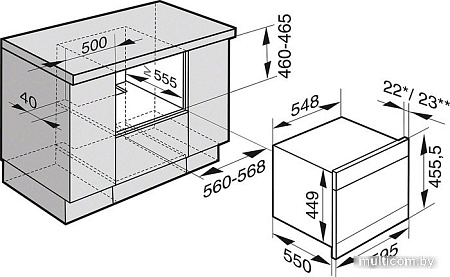 Духовой шкаф Miele DGC 6805 BRWS