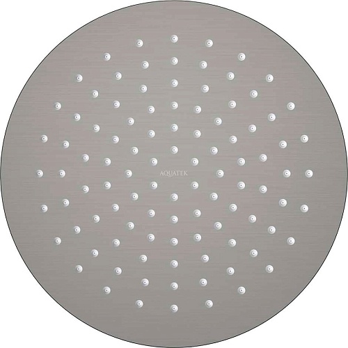 Верхний душ Aquatek AQ2073BGM (черный хром)