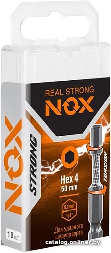 Набор бит Nox 338450 (10шт)