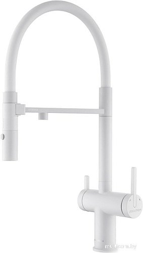 Смеситель Paulmark Gravity Gr213888-WH (белый/белый матовый)