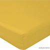 Постельное белье Luxsonia Поплин на резинке 80x200 Мр0040-17 (горчица)