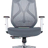 Кресло Norden Имидж Grey YS-0817H(D+T)W (белый пластик/серая сетка)