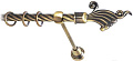 Lm Decor Кения (антик, витая, 3.6м 16мм, 1 ряд)