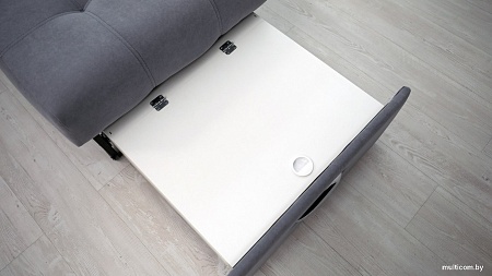 Сириус Лидер-13 ППУ 135x110 (Eva 06 велюр темно-серый)