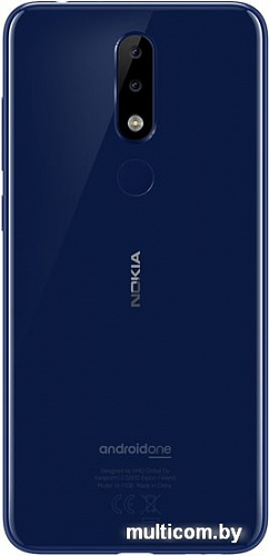 Смартфон Nokia 5.1 Plus (глянцевый индиго)