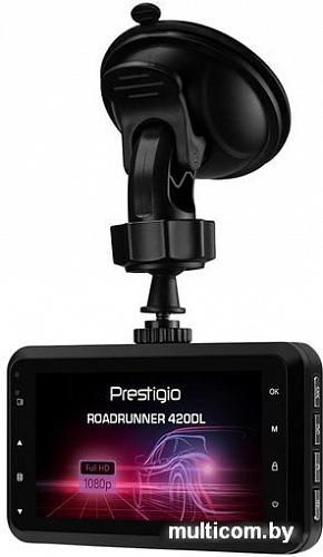 Автомобильный видеорегистратор Prestigio RoadRunner 420DL