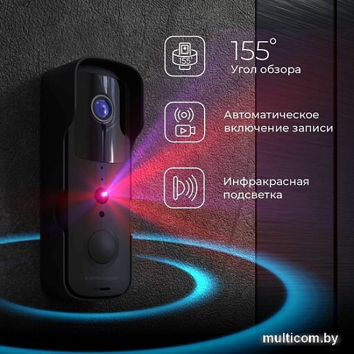Дверной звонок Elektrostandard 76105/00 (черный)
