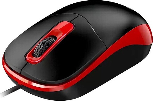 Мышь Genius DX-111 USB-A (черный/красный)