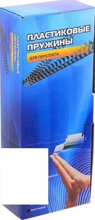 Пластиковая пружина для переплета Office-Kit 16 мм (белый)