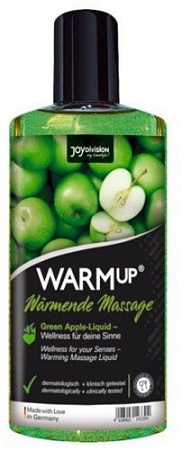Масло для массажа Orion Versand Warmup зеленое яблоко (150 мл)