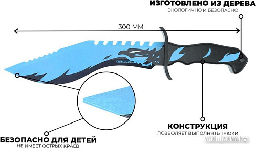 Нож игрушечный VozWooden Кукри Пророк Стандофф 2 1001-1402