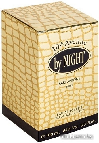 Jean Jacques Vivier 10Тh Avenue By Night EdT (100 мл)