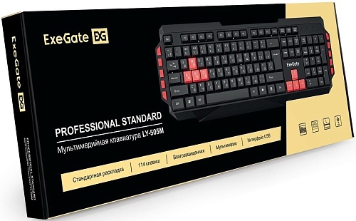 Клавиатура ExeGate Multimedia Professional Standard LY-505M