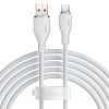Кабель Baseus Pudding Series USB Type-A - USB Type-C (2 м, белый)