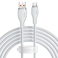 Кабель Baseus Pudding Series USB Type-A - USB Type-C (2 м, белый)