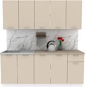 Готовая кухня ЭлиГард Lion 2.0 (персидский жемчуг/малага)